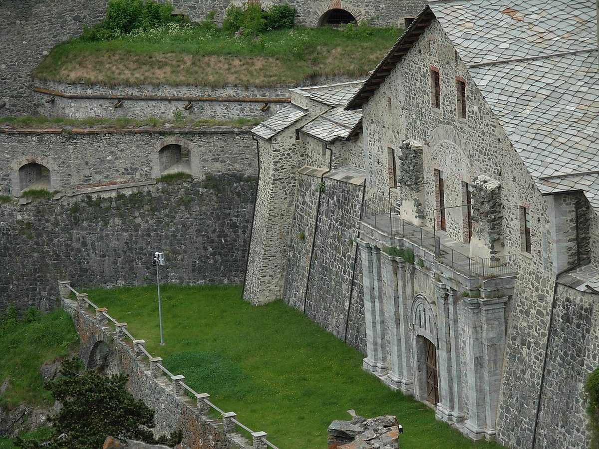 Forteresse de Fenestrelle, la porte Royale