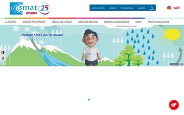 La home page di smatorino.it, 25 settembre 2026