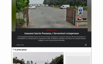 The cuneo24.it home page, 25 September 2026