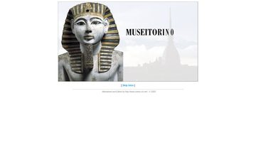 La home page di museitorino.it nel 2003