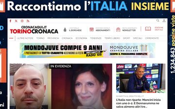 La home page di torinocronaca.it, 26 settembre 2026