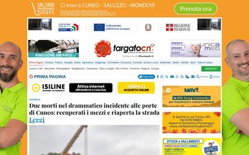 La home page di targatocn.it, 26 settembre 2026