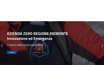 La home page di aziendazero.piemonte.it, 25 settembre 2026