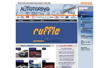 La home page di autotorino.it nel 2010