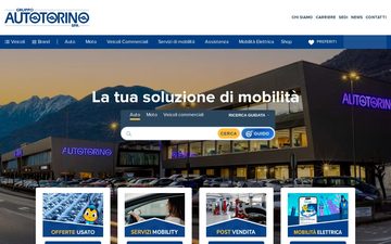 La home page di autotorino.it, 25 settembre 2026