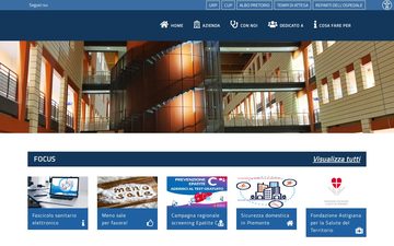 La home page di asl.at.it nel 2023