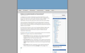 Главная страница cuneotrekking.com в 2010 году
