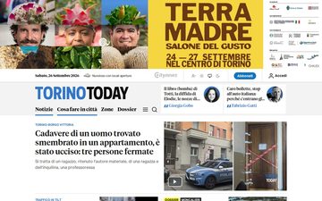 La home page di torinotoday.it, 26 settembre 2026