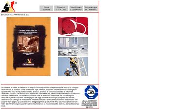 La home page di aamonferrato.com nel 2003