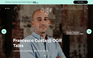 La home page di ogrtorino.it, 25 settembre 2026