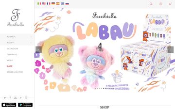 The homepage of ferribiella.it, 25 September 2026
