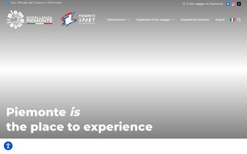 Главная страница visitpiemonte.com, 26 сентября 2026