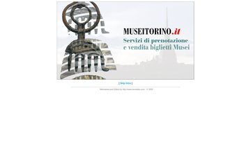 La home page di museitorino.it nel 2023