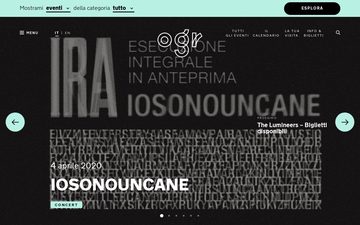 La home page di ogrtorino.it nel 2020