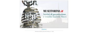 La home page di museitorino.it nel 2011