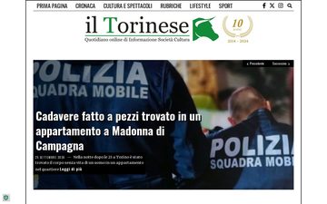 La home page di iltorinese.it, 25 settembre 2026